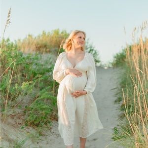 Free people south west lace maxi dress